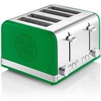 Swan ST19020CELN Celtic Fc 4 Slice Toaster - Green