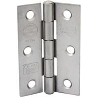 Perry Grade 7 Spun Pin Fire Door Hinge 75mm Self Colour (2 Pack) in Steel