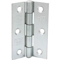 Perry Grade 7 Spun Pin Fire Door Hinge 75mm Bright Zinc Plated (2 Pack) in Steel