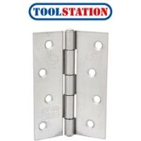 Grade 7 Spun Pin Fire Door Hinge 100mm Self Colour