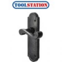 Old Hill Ironworks Laverton Suite Door Handles 172mm x 48mm Latch