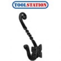Old Hill Ironworks Hat & Coat Hook Barley Twist 145mm