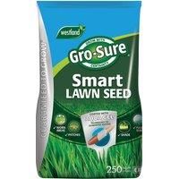 Gro-Sure 20500218 Aqua Gel Coated Smart Grass Lawn Seed, 250 m2, 10 kg, Green