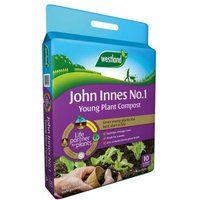 John Innes No.1 Young Plant Compost 10L Peat  wilko