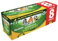Peckish Complete Seed and Nut Suet Cakes 8 Pack Box