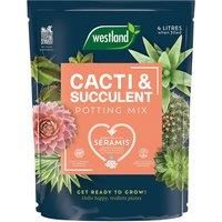 Westland Peat Free Cacti & Succulent Potting Mix - 4L