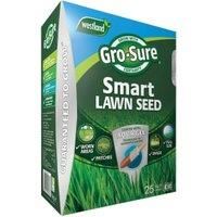 Gro-Sure Aqua Gel Coated Smart Grass Lawn Seed, 25 m2, 1 kg