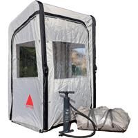 Inflatable installation tent