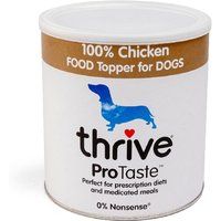 thrive ProTaste 100% Chicken Food Topper for Dogs - 170g