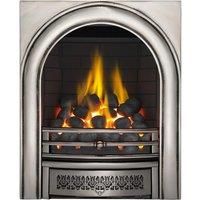 Focal Point Arch Chrome effect Gas Fire
