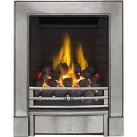 Focal Point Fires 3.5kW Soho Full Depth Gas Fire - Chrome