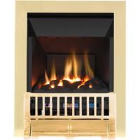 Focal Point Fires 4.1kW Farlam High Efficiency Gas Fire - Brass
