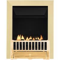 Focal Point Fires Farlam Flueless Inset Gas Fire  Brass