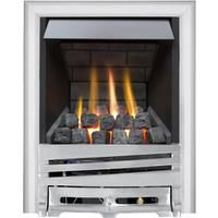 Focal Point Fires Mono Slimline Radiant Gas Fire  Chrome
