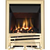 Focal Point Fires 4.1kW Mono High Efficiency Gas Fire - Brass