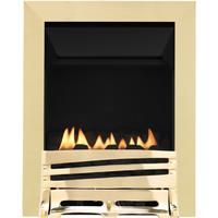 Focal Point Fires Mono Flueless Inset Gas Fire - Brass