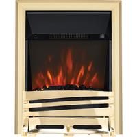 Focal Point Fires Mono LED Inset Electric Fire - Brass