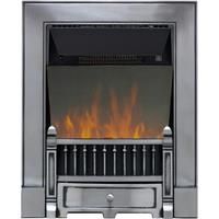 Focal Point Fires Victorian Cast Iron LED Reflection Inset Electric Fire - Black