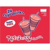 Big Time Raspberry Flavour Cup Drinks 24 x 200ml
