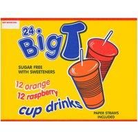 Big Time 24 Flavoured Cup Drinks 24 x 200ml