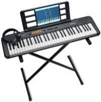 Casio CT-S100AD 61 Key Full Size Keyboard, Stand and Headphones Bundle 7333639