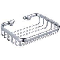 Showerdrape Clasico Stainless Steel Bathroom Soap Basket Holder