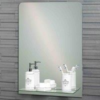 Showerdrape Rochester Rectangular Mirror With Vanity Shelf
