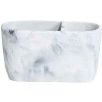 'Octavia' White Electric Toothbrush Holder