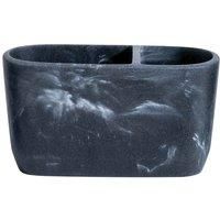 Octavia Grey Marble Effect Toothbrush Holder - Grey