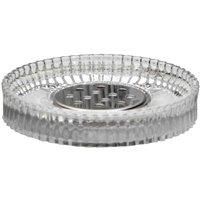 Glass Bathroom Accessory Set Soap Dish Dispenser Tumbler Toothbrush Storage Jar