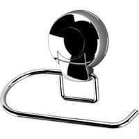 Suctionloc Chrome Toilet Roll Holder - Chrome