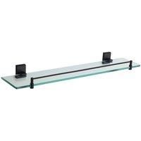 Showerdrape Unity Vanity Shelf Black