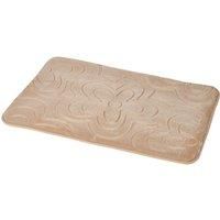 Memory Foam Bath Mat Bathroom 80cmx50cm Soft Comfortable Water Absorption Clover