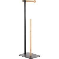 'Sonata' Toilet Roll & Spare Paper Holder Freestanding