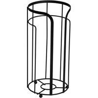 Freestanding Bathroom Spare Paper Holder Matt Black Dante