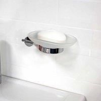 Showerdrape Vitality Chrome Collection Wall Mounted Soap Dish