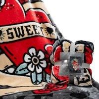 Country Club Soft To Touch Luxury Blanket Throw - Home Sweet Home, Multi