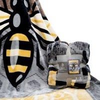 Luxury Blanket/Throw/Fleece Supersoft Bee Happy  Mink Blanket.