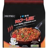 Ko-Lee Korean Spicy Chicken Flavour Noodle 4 x 70g