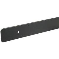 Unika Worktop Edging End Cap Black 630 x 40mm (460HG)
