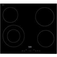 BEKO HIC64402T Ceramic Hob - Black - Currys