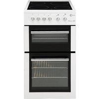 FLAVEL MLB5CDW Electric Ceramic Cooker White RRP £279 Save ££ COLLECTION ONLY