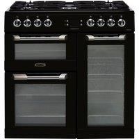 Leisure CS90F530K Cuisinemaster Black Dual Fuel Range Cooker 3 Oven 90cm PEC PGC