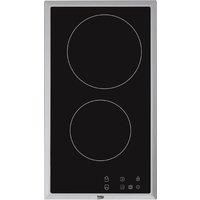 Beko HDMC32400TX Integrated Electric Hob in Black