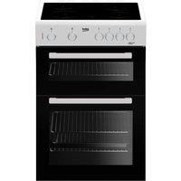 Beko KTC611W Free Standing A Electric Cooker with Ceramic Hob 60cm White (4141)