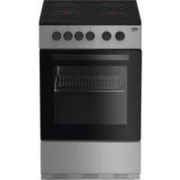 Beko KS530S 50cm Single Oven Electric Cooker - Silver