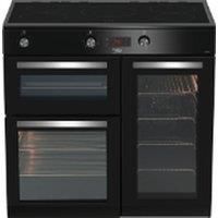 Beko KDVI90K 90cm 5 Burners A/A Electric Range Cooker Black