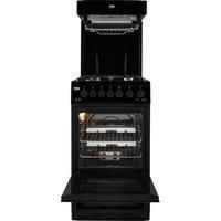 Beko KA52NEK 50cm Single Oven Gas Cooker  Black