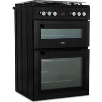Beko XDDF655T Anthracite Dual Fuel Cooker Double Oven+Grill 60cm Glass Lid PGC G