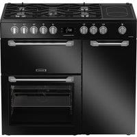 Leisure 100cm Range Cooker Dual Fuel 3 Ovens PR100F530K Black #2523